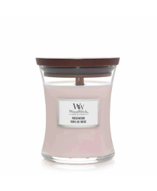 WoodWick Rosewood Mini Ароматична свічка з ароматом троянди, кедра і мускусу Міні - Написати відгук
