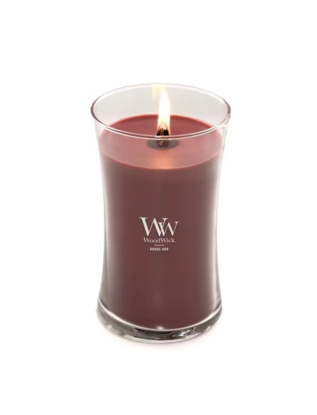 WoodWick Rouge Oud Large Ароматическая свеча с ароматом розы и специй Большая