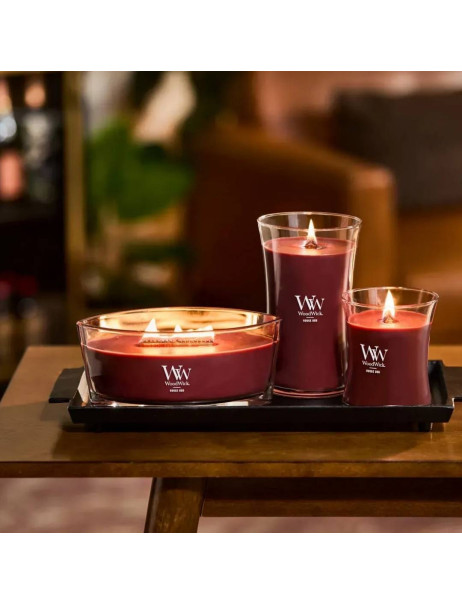 WoodWick Rouge Oud Large Ароматическая свеча с ароматом розы и специй Большая