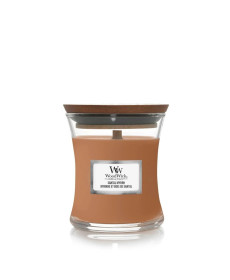 WoodWick Santal Myrrh Mini Ароматическая свеча с нотами красного дерева, эвкалипта и амбры Мини - Написать отзыв