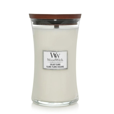 WoodWick Solar Ylang Large Ароматическая свеча с ароматом иланг-иланга Большая