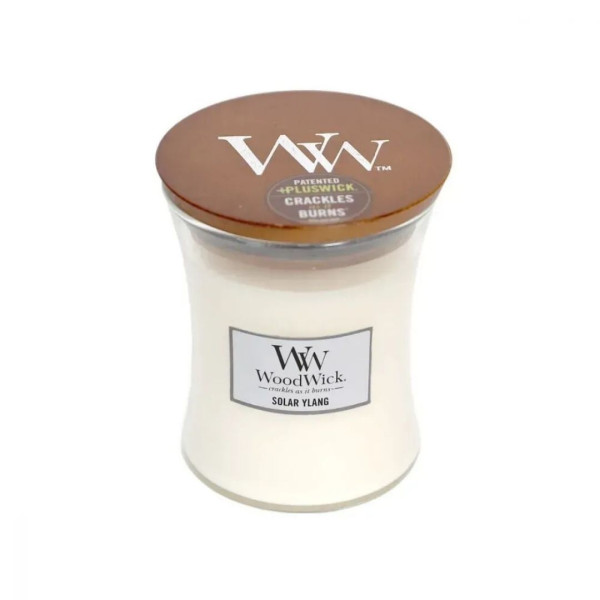 WoodWick Solar Ylang Medium Ароматична свічка з ароматом іланг-ілангу Середня