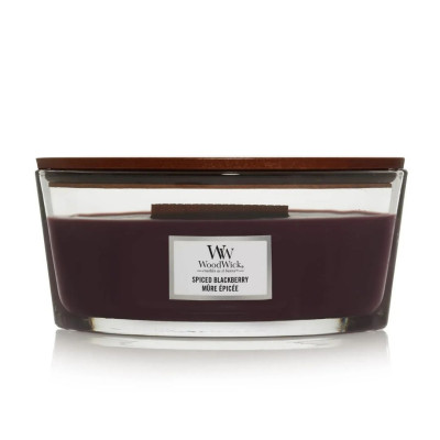 WoodWick Spiced Blackberry Ellipse Ароматическая свеча с ароматом ежевики с корицей Эллипс