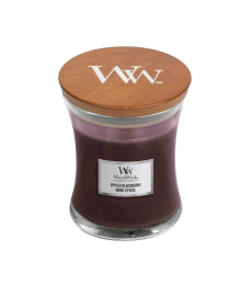 WoodWick Spiced Blackberry Medium Ароматична свічка з ароматом ожини з корицею Середня - Написати відгук