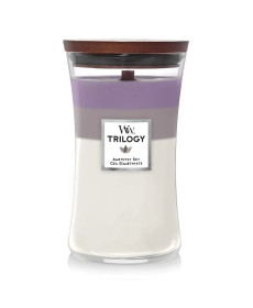 WoodWick Trilogy Amethyst Sky Large Ароматическая свеча с трехслойным ароматом Аметистовое небо Большая - Написать отзыв