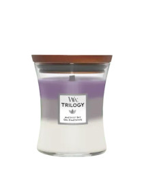 WoodWick Trilogy Amethyst Sky Medium Ароматична свічка з тришаровим ароматом Аметистове небо Середня - Написати відгук