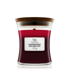 WoodWick Trilogy Sun Ripened Berries Medium Ароматична свічка з тришаровим ароматом Середня - Написати відгук