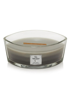 WoodWick Trilogy Warm Woods Ellipse Ароматическая свеча с трехслойным ароматом Эллипс - Написать отзыв