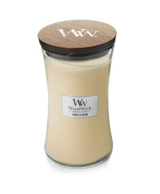 WoodWick Vanilla Bean Large Ароматична свічка з ароматом чистої ванілі Велика - Написати відгук