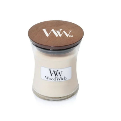 WoodWick Vanilla Bean Mini Ароматическая свеча с ароматом чистой ванили Мини
