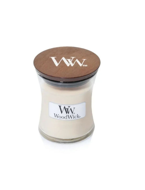 WoodWick Vanilla Bean Mini Ароматична свічка з ароматом чистої ванілі Міні