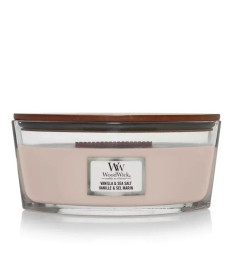 WoodWick Vanilla & Sea Salt Ellipse Ароматична свічка з ароматом ванілі та морської солі Еліпс - Написати відгук