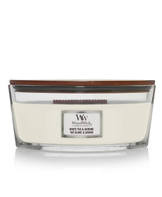 WoodWick White Tea & Jasmine Ellipse Ароматична свічка з ніжним ароматом Еліпс - Написати відгук