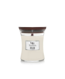 WoodWick White Teak Mini Ароматическая свеча с ароматом сандалового дерева и дуба Мини - Написать отзыв