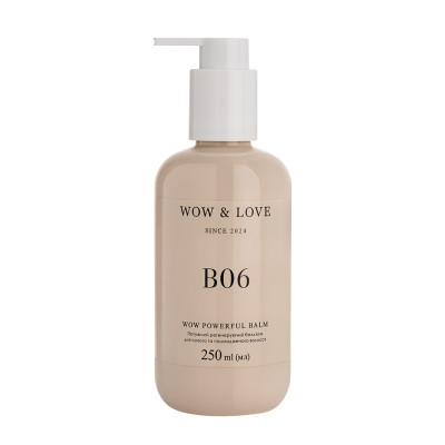 Wow & Love Wow Powerful Balm Потужний регенеруючий бальзам для сухого і пошкодженого волосся