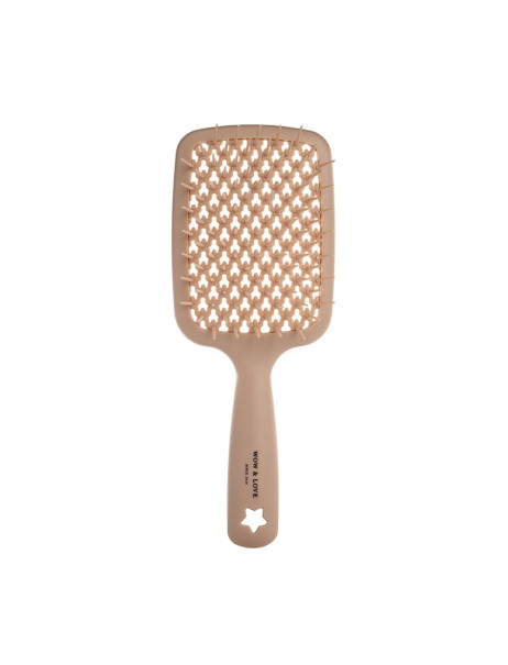 Wow & Love Wow Air Brush Large Beige Большая продувная щетка бежевая