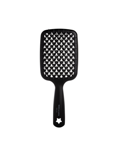 Wow & Love Wow Air Brush Large Black Большая продувная щетка черная