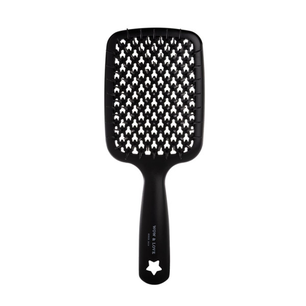 Wow & Love Wow Air Brush Large Black Большая продувная щетка черная