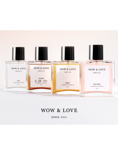 Wow & Love Sin Шимерный парфюм-блеск для волос