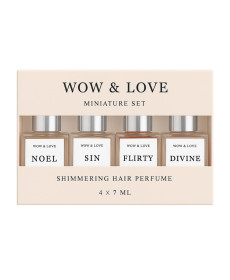 Wow & Love Shimmering Hair Parfume Miniature Set Сет миниатюр парфюм-блеска для волос - Написать отзыв