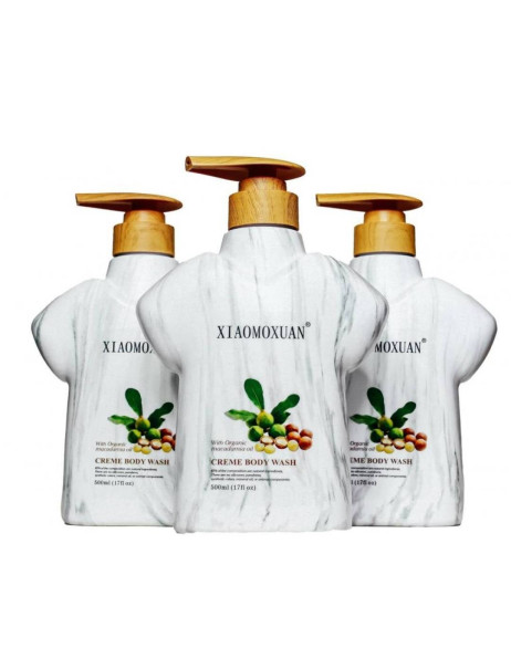 Xiaomoxuan Creme Body Wash Органическое крем-мыло на основе масла макадамии для лица и тела