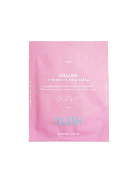 Xlash Collagen Hydrogel Hyal Mask Колагенова гідрогелева маска для обличчя