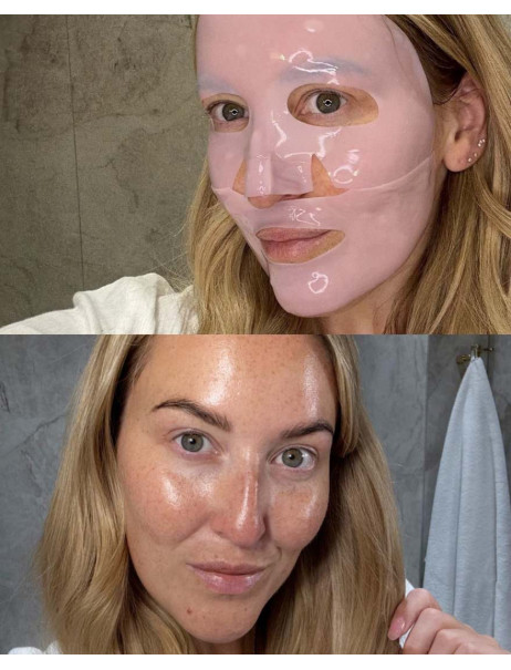 Xlash Collagen Hydrogel Hyal Mask Колагенова гідрогелева маска для обличчя