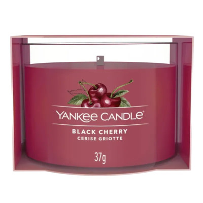 Yankee Candle Black Cherry Mini Ароматична свічка Чорна вишня Міні