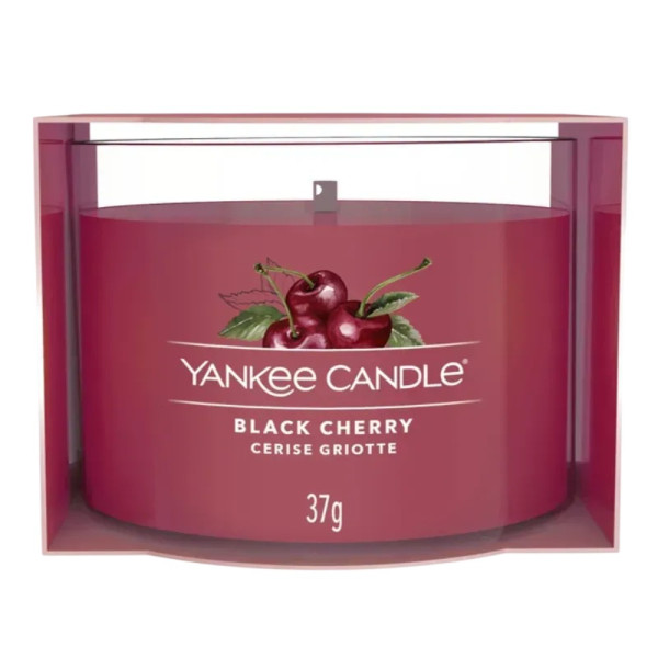Yankee Candle Black Cherry Mini Ароматична свічка Чорна вишня Міні
