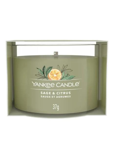 Yankee Candle Sage & Citrus Mini Ароматическая свеча Шалфей и цитрус Мини