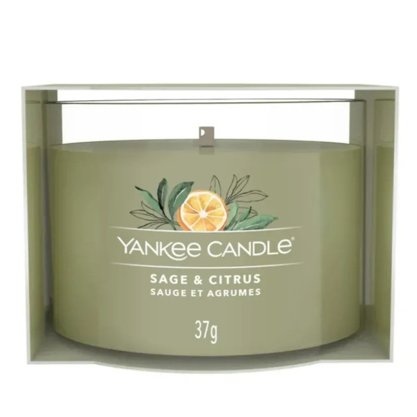 Yankee Candle Sage & Citrus Mini Ароматична свічка Шавлія та цитрус Міні