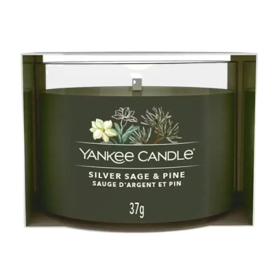Yankee Candle Silver Sage & Pine MiniАроматична свічка Срібна шавлія та сосна Міні