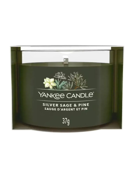 Yankee Candle Silver Sage & Pine MiniАроматична свічка Срібна шавлія та сосна Міні