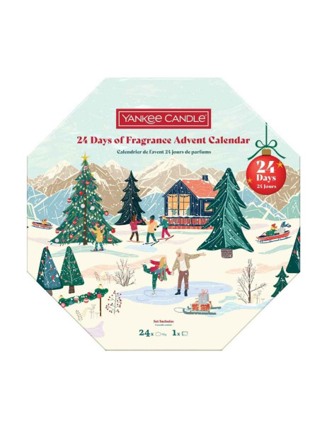 Yankee Candle 24 Days Of Fragrance Advent Calendar Адвент-календарь на 24 свечи