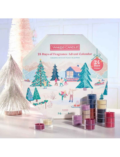 Yankee Candle 24 Days Of Fragrance Advent Calendar Адвент-календарь на 24 свечи