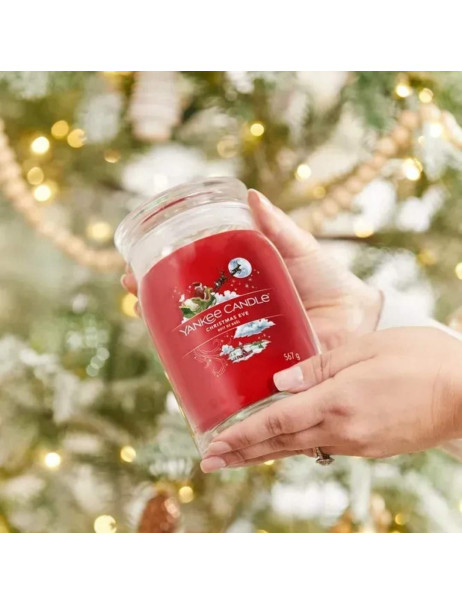 Yankee Candle Christmas Eve Large Ароматическая свеча Сочельник Большая