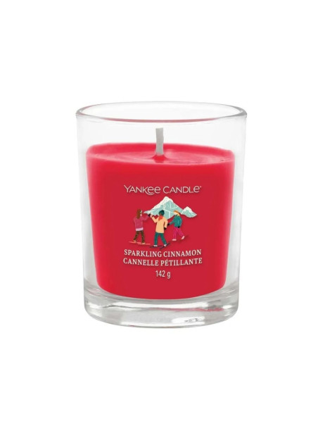 Yankee Candle Christmas Tumbler Set Подарочный набор из 3 стеклянных свечей