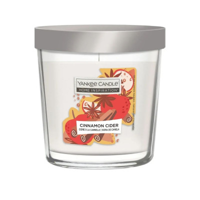 Yankee Candle Cinnamon Cider Home Inspiration Value Tumbler Ароматична свічка Сидр із корицею Середня