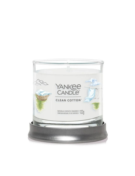 Yankee Candle Clean Cotton Small Ароматическая свеча Чистый хлопок Маленькая
