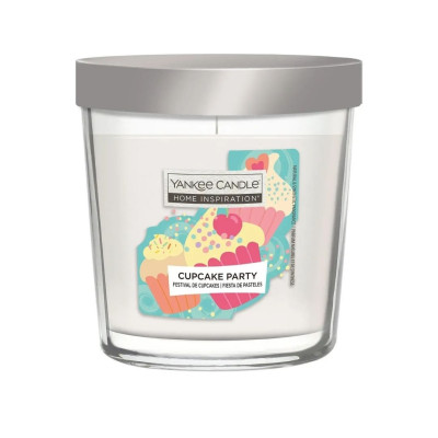 Yankee Candle Cupcake Party Home Inspiration Value Tumbler Ароматична свічка Вечірка з капкейками Середня