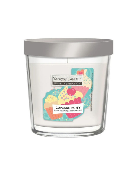 Yankee Candle Cupcake Party Home Inspiration Value Tumbler Ароматическая свеча Вечеринка с капкейками Средняя