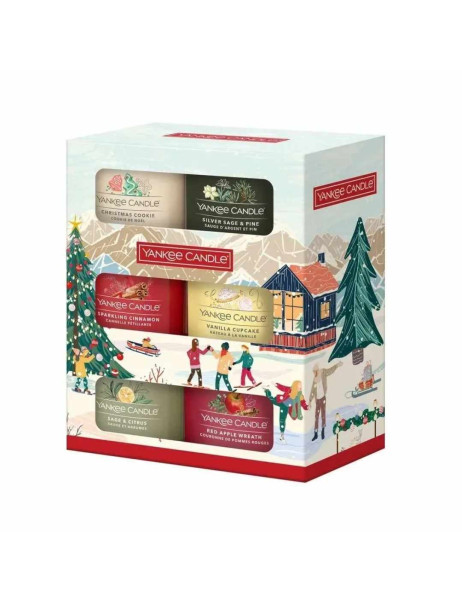 Yankee Candle Filled Votive Gift Подарочный набор из 6 свечей