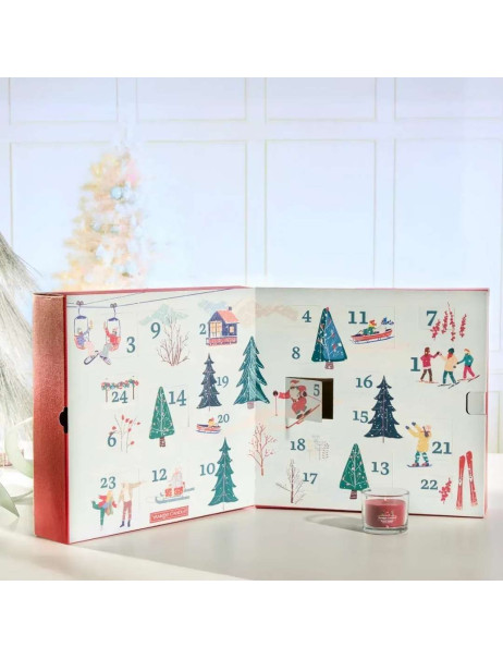 Yankee Candle Fragrance Lover's Advent Calendar Адвент-календарь Набор на 24 свечи