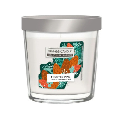 Yankee Candle Frosted Pine Home Inspiration Value Tumbler Ароматична свічка Морозна сосна Середня