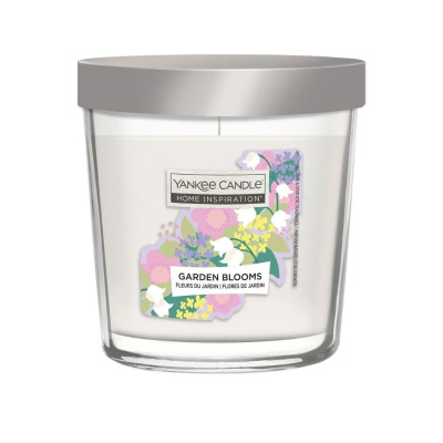 Yankee Candle Garden Blooms Home Inspiration Value Tumbler Ароматична свічка Садові квіти Середня
