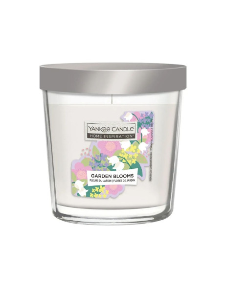 Yankee Candle Garden Blooms Home Inspiration Value Tumbler Ароматическая свеча Садовые цветы Средняя