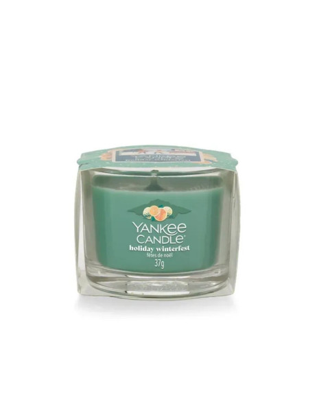 Yankee Candle Holiday Winterfest Mini Ароматична свічка Зимовий святковий фестиваль Міні