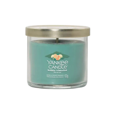 Yankee Candle Holiday Winterfest Small Ароматическая свеча Зимний праздничный фестиваль Маленькая