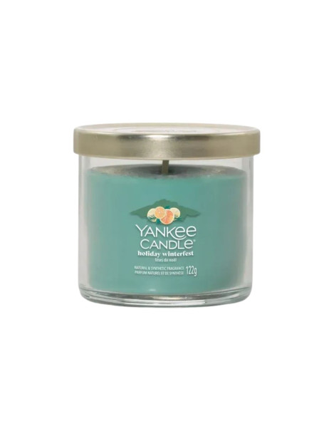Yankee Candle Holiday Winterfest Small Ароматична свічка Зимовий святковий фестиваль Маленька