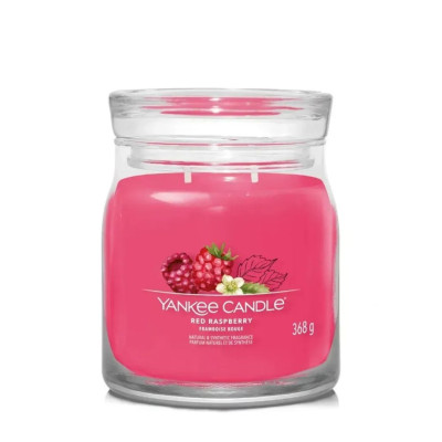 Yankee Candle Red Raspberry Medium Ароматична свічка Червона малина Середня